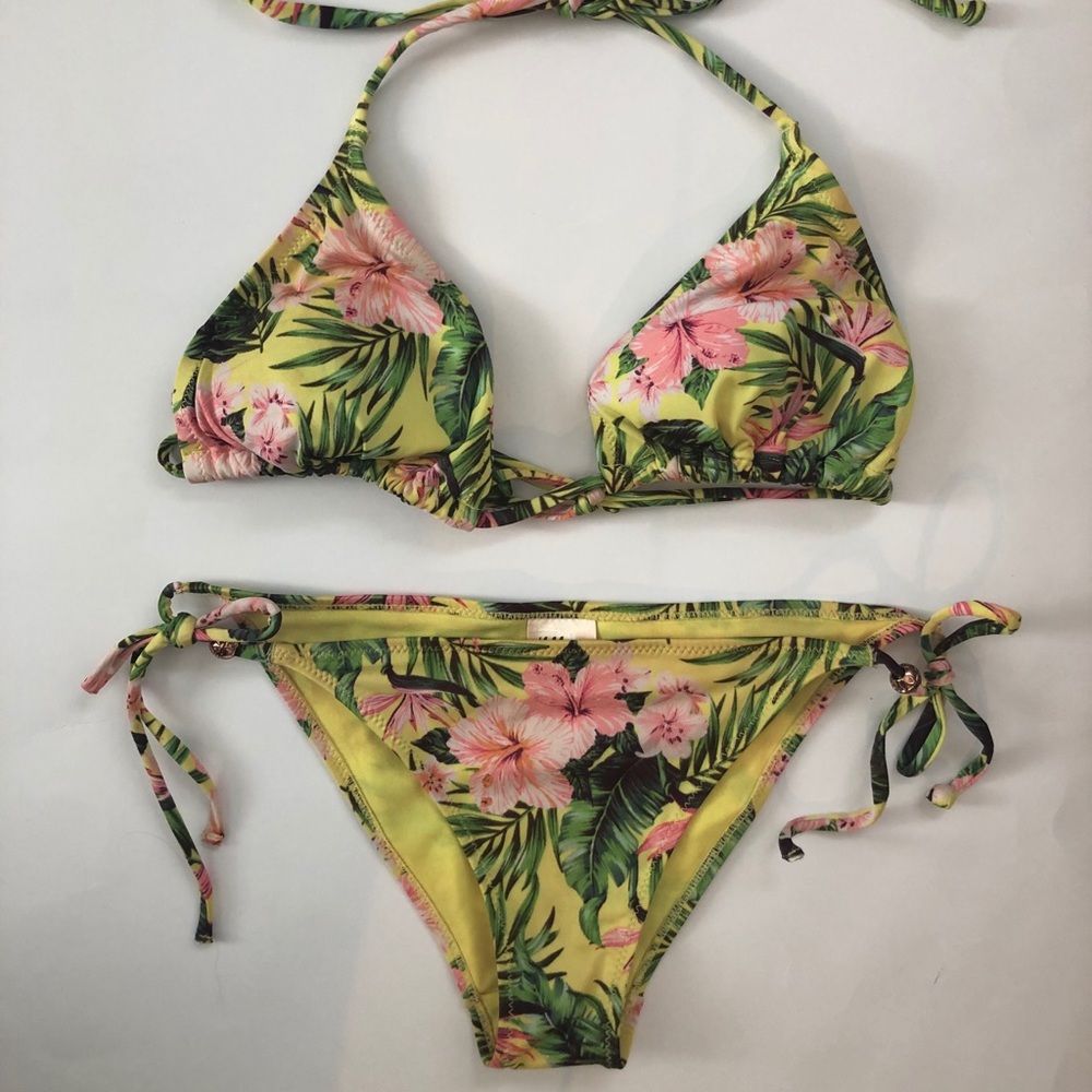 size medium two piece swim